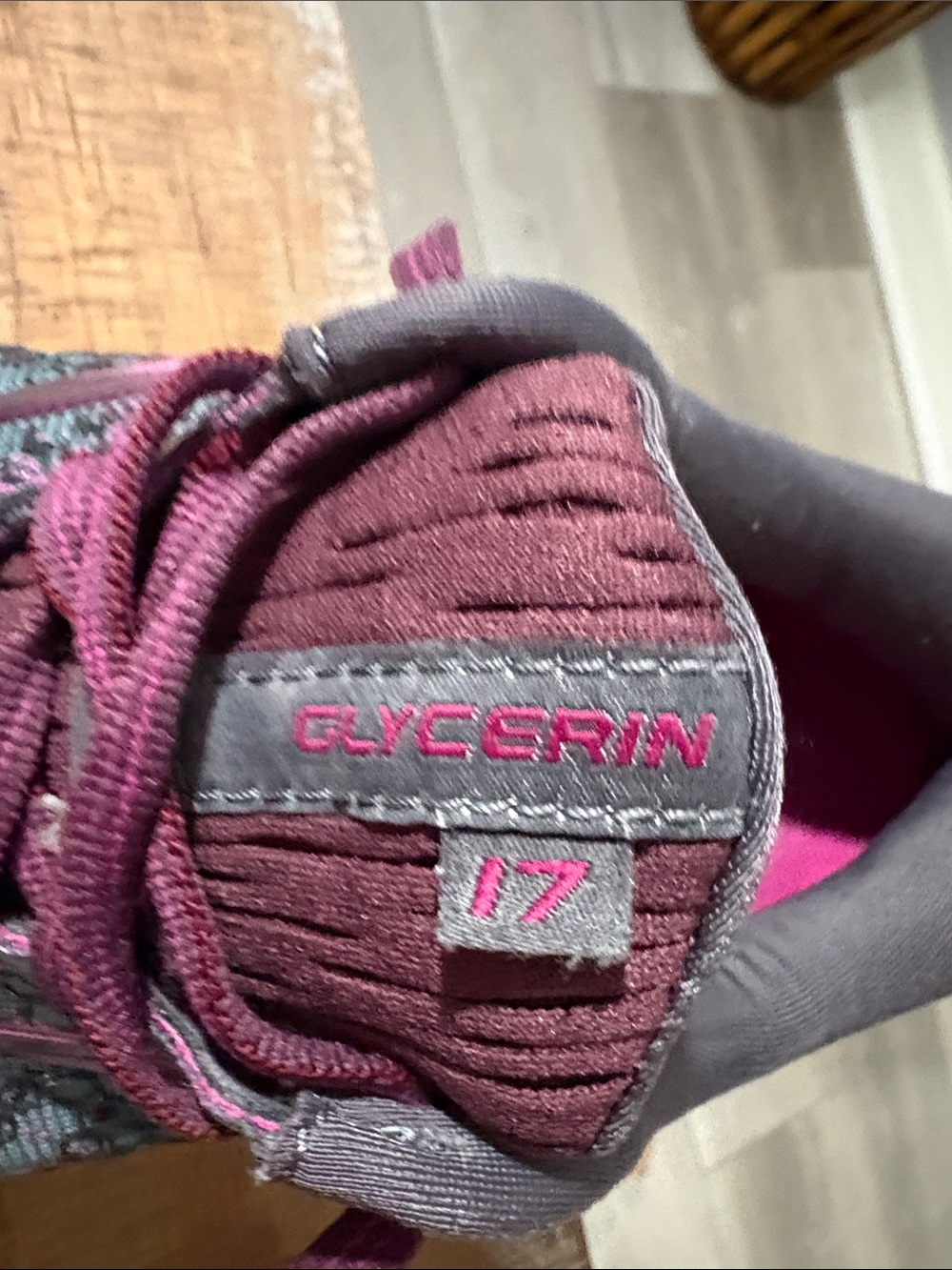 Brooks Women's Teal and Plum Running Shoes - Picture 8 of 8